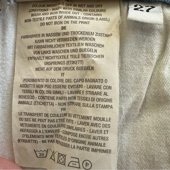 CLOSED Baker Women’s Jeans Anthropologie Size 27 Light Wash C91833 Made in Italy - Picture 7 of 10